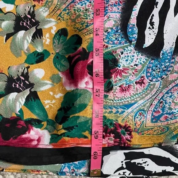 Hailey Logan by Adrianna Papell Multi-Colored Maxi Dress Size 11/14 - Picture 13 of 16